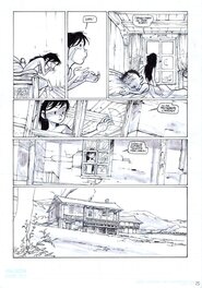 Munuera José Luis - Le signe de la lune Planche 25 - Planche originale