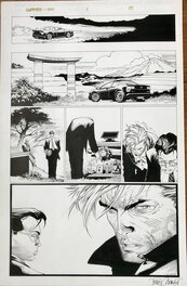 Travis Charest - Grifter/shi 1 by Charest - Original art