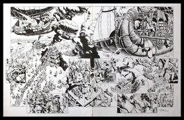 Nous les Morts  - Les Enfants de la peste - Double planche 08-09