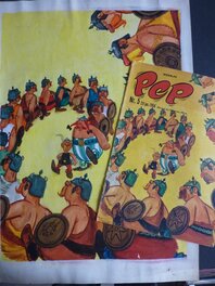 Astérix cover Pep n°5 de 1966 + Pep