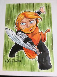 Philippe Cardona - Noob commande A3 - Original art