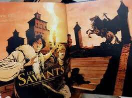 La double page du tirage de tête La double page du tirage de tête