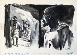 René Follet - Charles de Foucauld - Original Illustration