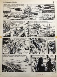 Alain Brisant / S.O.S. Bagarreur - Planche originale