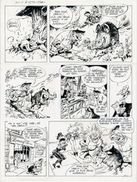 Marc Hardy - LOLO & SUCETTE T.4, gag n°170 - Planche originale