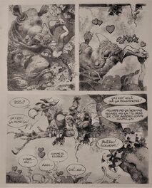 René Hausman - Amours contre nature - Planche originale