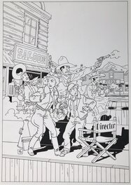 Eric Heuvel - January Jones 4 - Het Pinkerton-draaiboek - couverture - Comic Strip