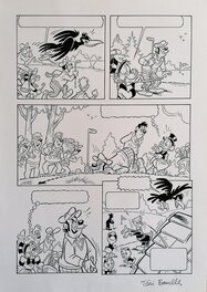 Antonio Bancells Pujadas - Toni Bancells - Picsou & Donald - Planche originale