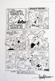 Lara Molinari - Grand-Mère Donald “Fattoria, Dolce Fattoria” - Topolino n°2276 - Planche originale