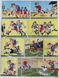 Gürçan Gürsel - Les foot furieux nr 2 / p7 - Planche originale