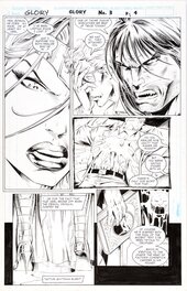 Mike Deodato Jr. - Glory #3 Page 4 - Planche originale