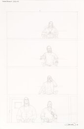 Jacen Burrows - Moon Knight #200 Page 2 - Planche originale