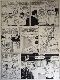 Stéphane Dubois - Dubois, Mérite Maritime, planche n° 9, 1992. - Comic Strip