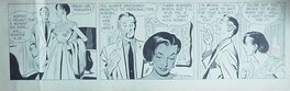 Alex Raymond - Alex Raymond - Rip Kirby strip 2568 dtd 5-16-54 - Planche originale