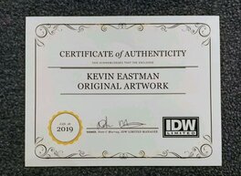 Certificat d'authenticité Certificat d'authenticité