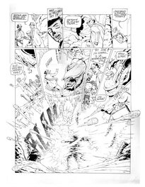 Olivier Roman - Planche originale Harry Dickson # 12 Pl 42 - Planche originale