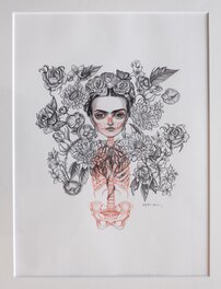 Benjamin Lacombe - Frida Khalo - Planche originale