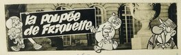 Claude Marin - La poupée de Friquette - Illustration originale