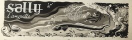 Claude Marin - Sally l’anguille - Illustration originale