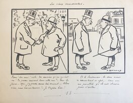 A. Bertrand - Les vieux camarades - Comic Strip