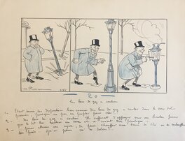 Maurice Radiguet - Les becs de gaz à coulisse - Comic Strip