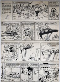 Willy Vandersteen - Suske en Wiske - Bibbergoud - originele pagina - Comic Strip