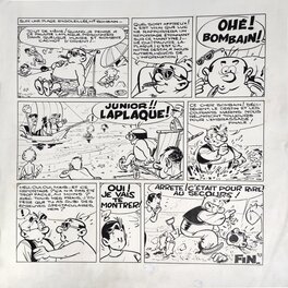 Greg - LUC JUNIOR - Le Mystère de Yaxatsec, pl.32 - Comic Strip