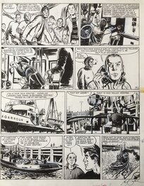 Alain Brisant / S.O.S. Bagarreur - Planche originale