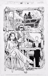 Original art - Generation X #28, page 6 by Bachalo (Sold)