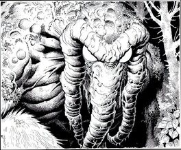 Arthur Adams - Man-Thing by Art Adams - Illustration originale