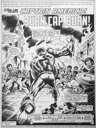 Sal Buscema - Captain America #234 p1 - Comic Strip