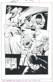 Leonard Kirk - Bloodhound #5 page 9 - Planche originale