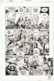 Jordi Bernet - Batman -Blackout page 6 - Planche originale