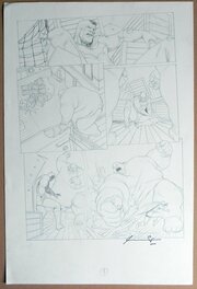Ariel Olivetti - Batman Legends of the Dark Knight page 19 - Planche originale