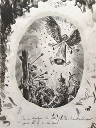 Vuillemin - Un ange passe - Original Illustration