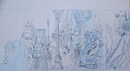 Marc Moreno - Le régulateur - Original art