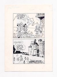 Cézard - Cézard - Arthur le fantôme - Planche originale