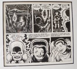 Charles Burns - Blood club - Planche originale