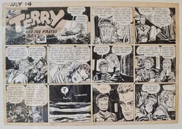 Milton Caniff - Terry and the pirates - Planche originale