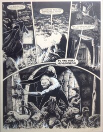 Planche originale - Gal Les Armées du Conquérant Planche Originale - Bd Métal Hurlant 2 et Album Humanoïdes 1977