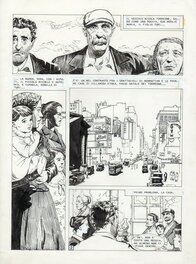 Mauro de Luca - Ritorno al paese - Publication dans le n°4 de Lanciostory de l'année 1987 - Comic Strip