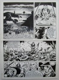 Karel Biddeloo - Originele pagina (p.6) - De Rode Ridder 157 - Avalon - (1995)