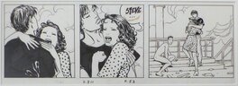 Milo Manara - Manara - Strip pour Guiseppe Bergman - Planche originale