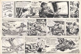 Frank Robbins - Johnny Hazard, Sunday, 21/01/1968 - Comic Strip