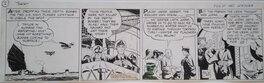 Milton Caniff - Terry and the Pirates. - Planche originale