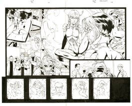 Ed Benes - Gen 13 #52 p2-3 - Planche originale