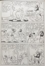 Franco Aloisi - Il Dottor Faust - Planche originale