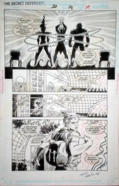 Bill Wylie - Secret Defenders #22 page 21 - Comic Strip