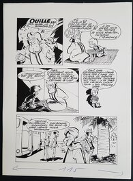 Jean-Paul Dethorey - Clémence Adélaïde de la Ficell - La galère fantôme - planche 22 - Planche originale