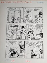 Pierre Lacroix - Bibi Fricotin - Une brosse au poil - planche 05 - Planche originale